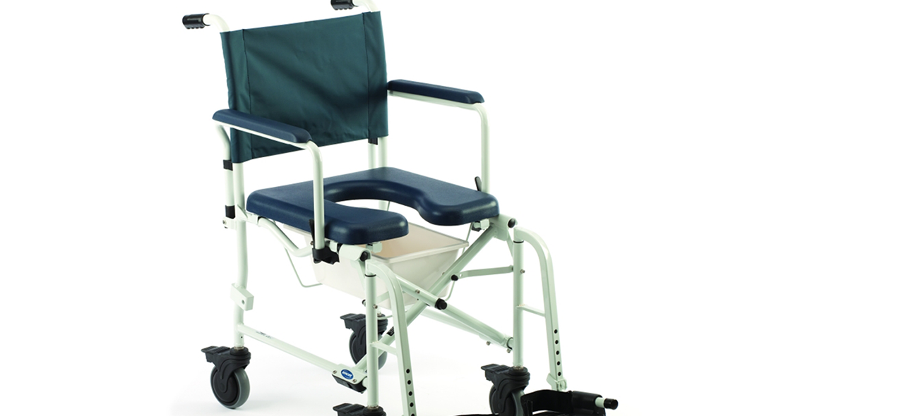 Hoist, shower and commode chair / trolley